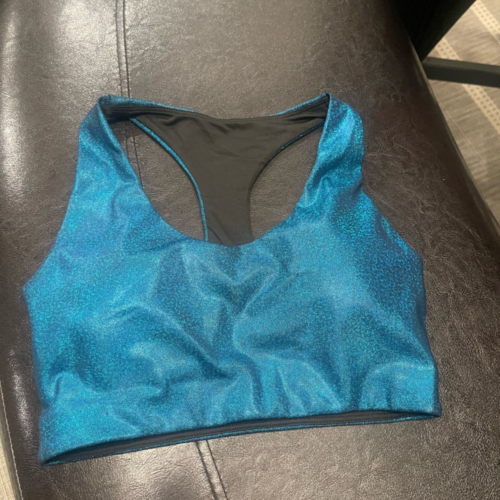Buffbunny collection metallic bra top S